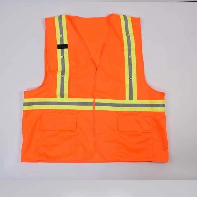 Briiliant-Dradon Running Walking IP65L LED Reflective Safety Vest Clothing